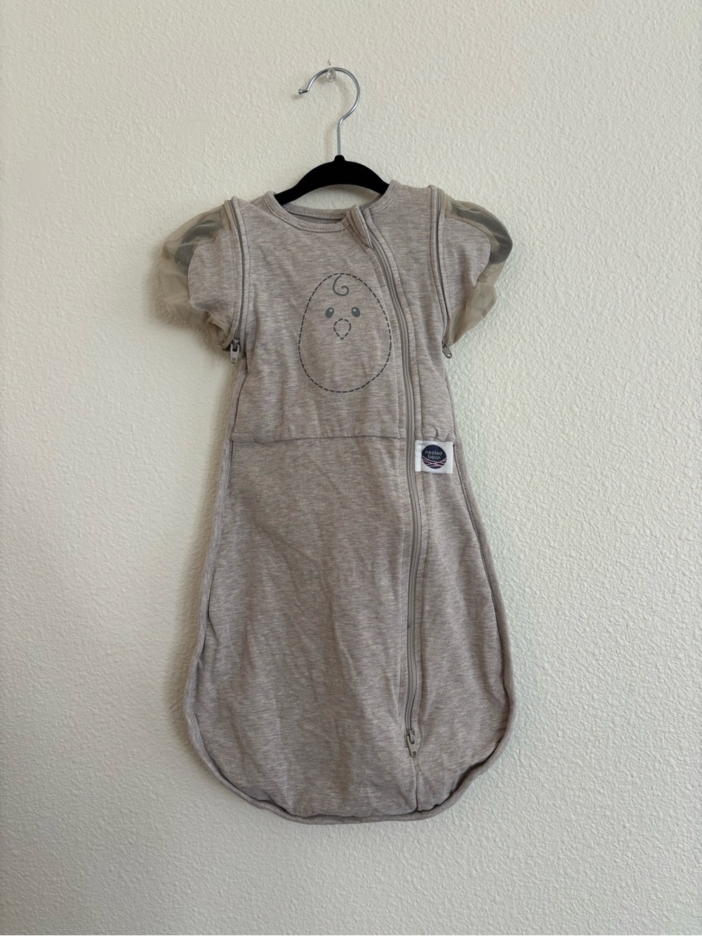nested bean zen one classic swaddle size 0-3 months